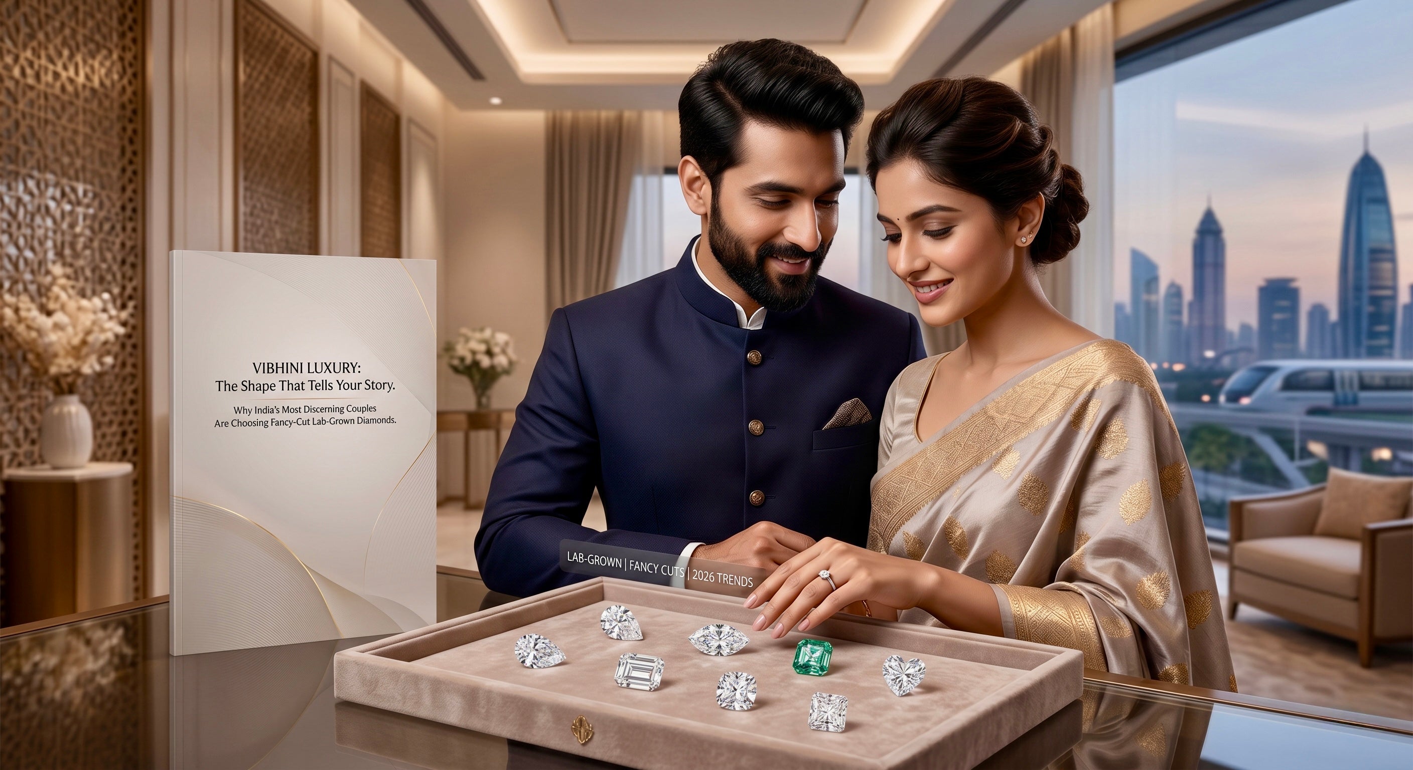 Lab-Grown Diamond Editorial | Vibhini Luxury