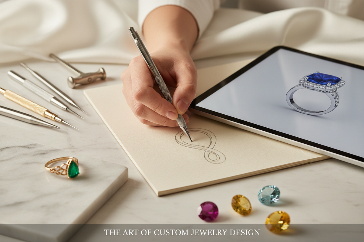 Custom Jewelry Design Guide: Create Your Dream Piece