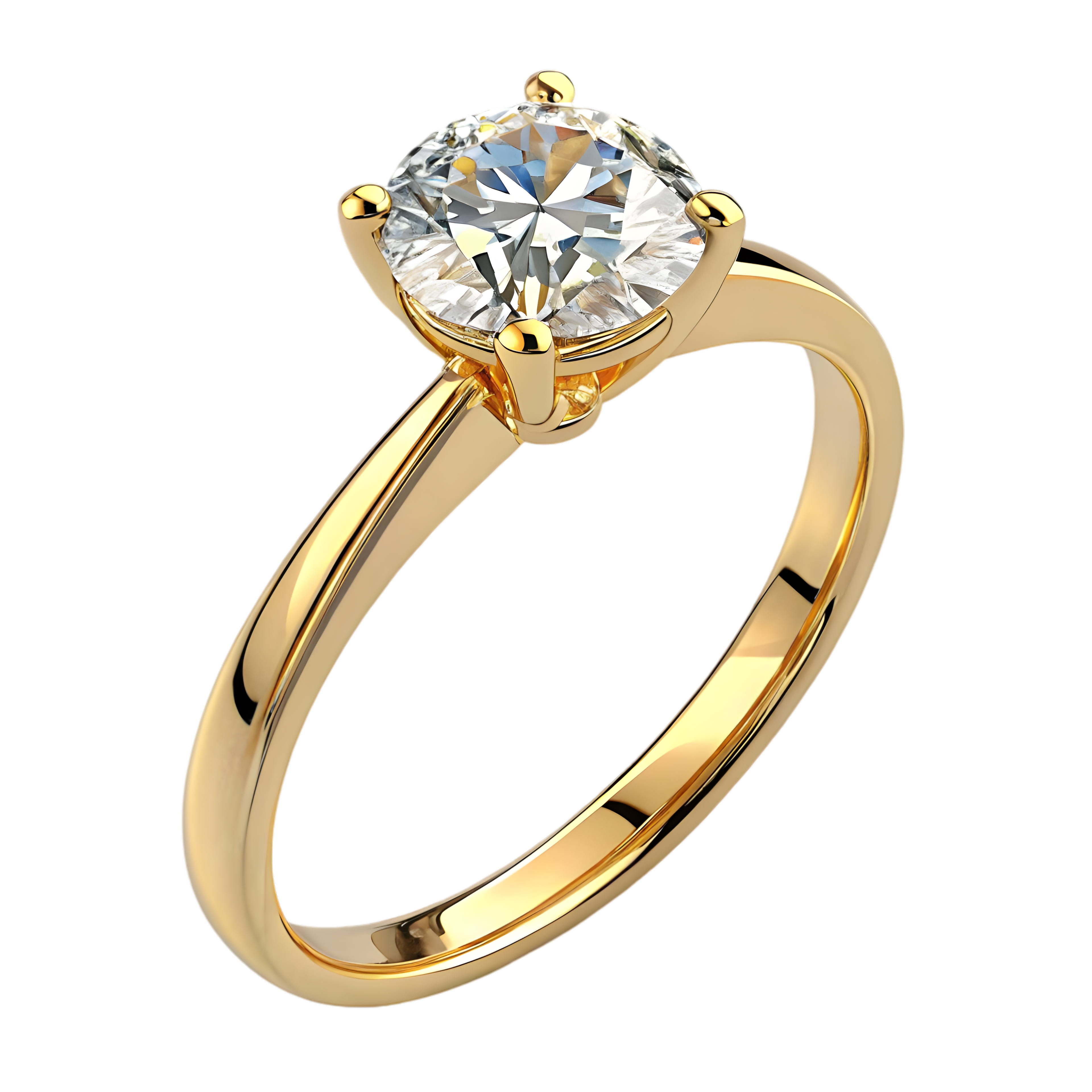 Gold-plated lab-grown diamond rings collection banner - ethical luxury engagement rings, eternity bands, and statement designs by VIBHINI