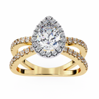 1.20ct Pear Cut Lab-Grown Diamond Ring | Solitaire | VR260051