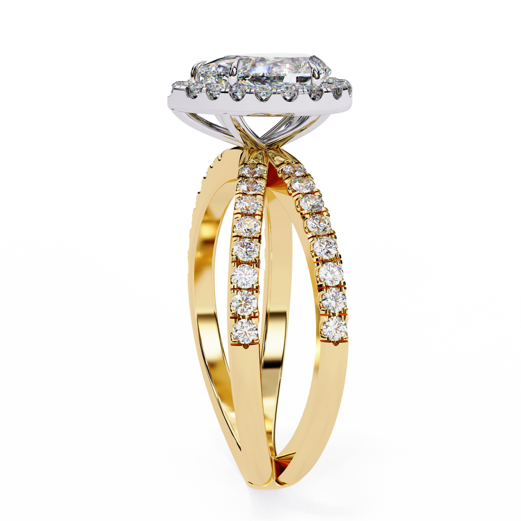 1.20ct Pear Cut Lab-Grown Diamond Ring | Solitaire | VR260051