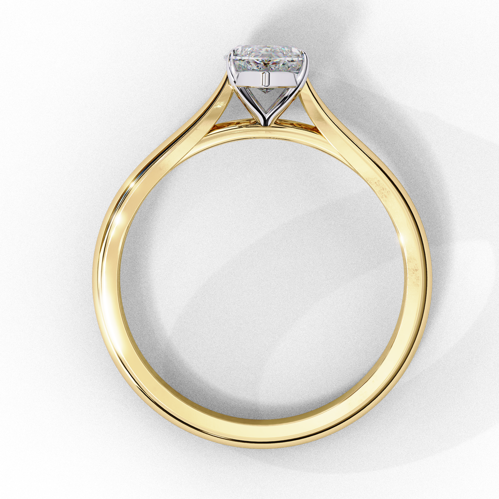 0.80ct Marquise Cut Lab-Grown Diamond Solitaire Engagement Ring