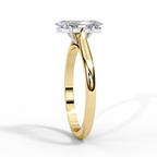0.80ct Marquise Cut Lab-Grown Diamond Solitaire Engagement Ring