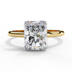 3.00ct Radiant Cut Lab-Grown Diamond Solitaire Engagement Ring