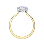 2.25ct Round Brilliant Lab-Grown Diamond Engagement Ring | Hidden Pavé Gallery