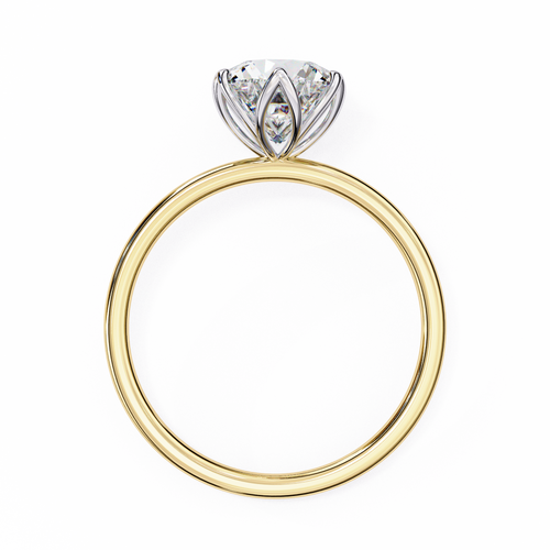 2.00ct Round Brilliant Lab-Grown Diamond Ring | Six-Prong Tulip Basket Setting | VR260027