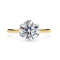 2.00ct Round Brilliant Lab-Grown Diamond Ring | Six-Prong Tulip Basket Setting | VR260027