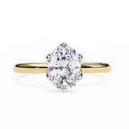 2.75ct Oval Cut Lab-Grown Diamond Ring | Distinctive Gallery | VR260053