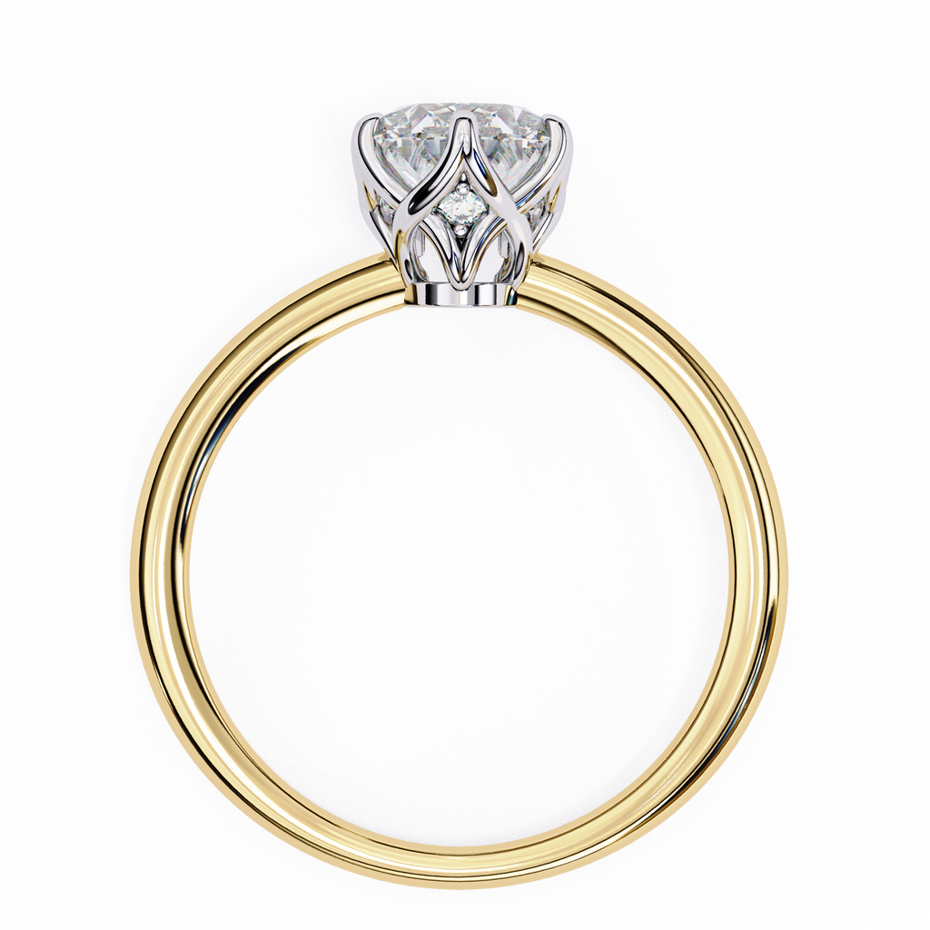 2.75ct Oval Cut Lab-Grown Diamond Ring | Distinctive Gallery | VR260053
