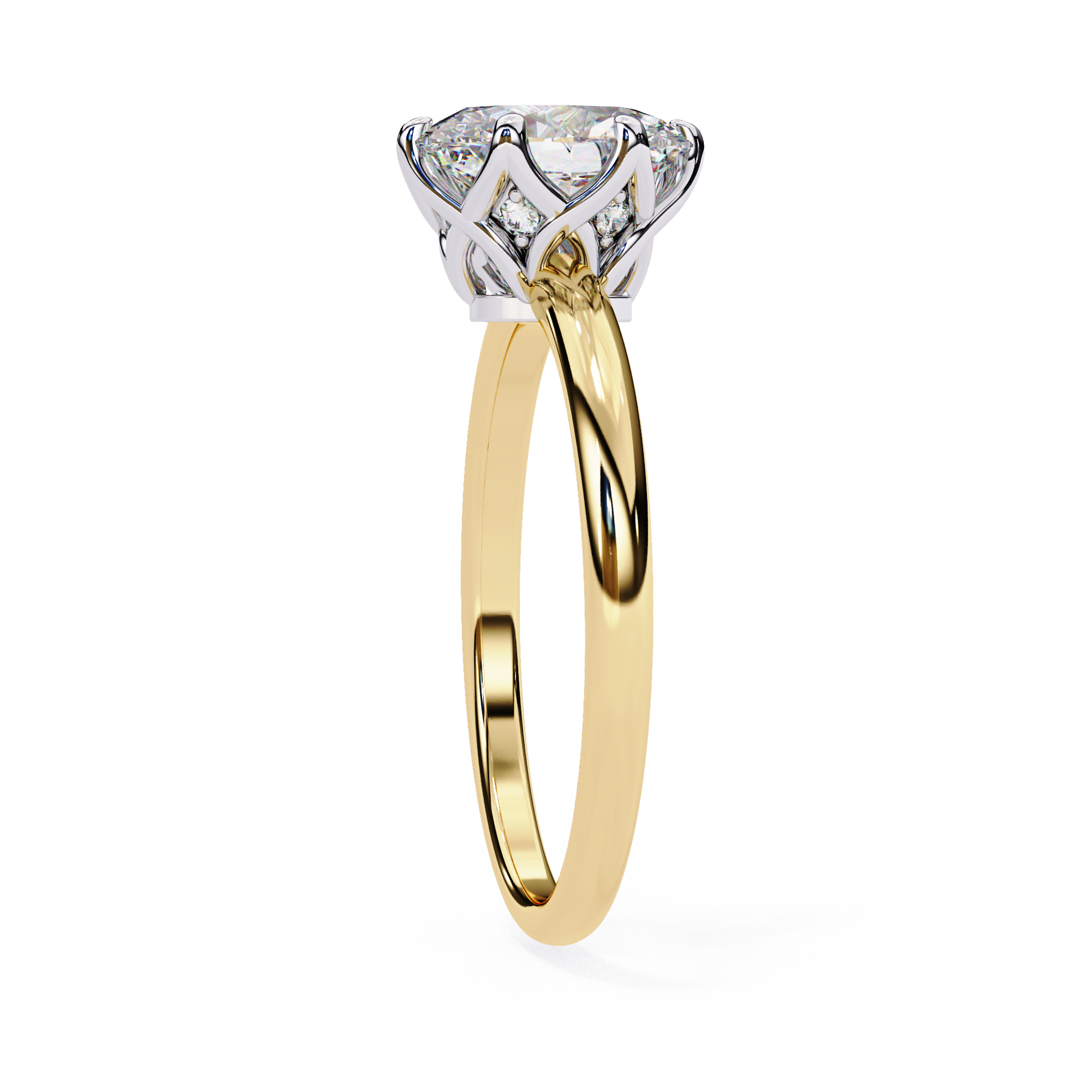 2.75ct Oval Cut Lab-Grown Diamond Ring | Distinctive Gallery | VR260053