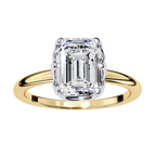 2.00ct Emerald Cut Lab-Grown Diamond Ring | Distinctive Gallery | VR260054