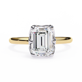 2.00ct Emerald Cut Lab-Grown Diamond Ring | Distinctive Gallery | VR260054