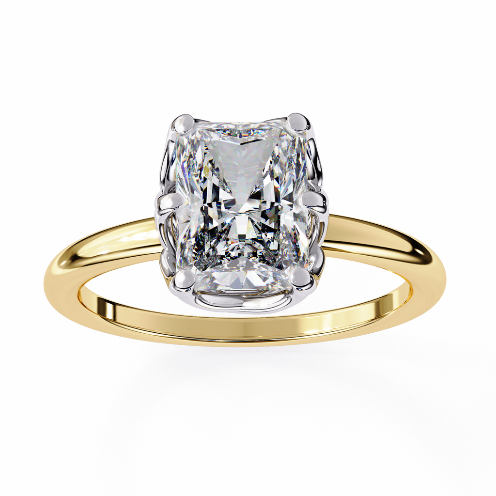 2.50ct Radiant Cut Lab-Grown Diamond Ring | Distinctive Gallery | VR260055