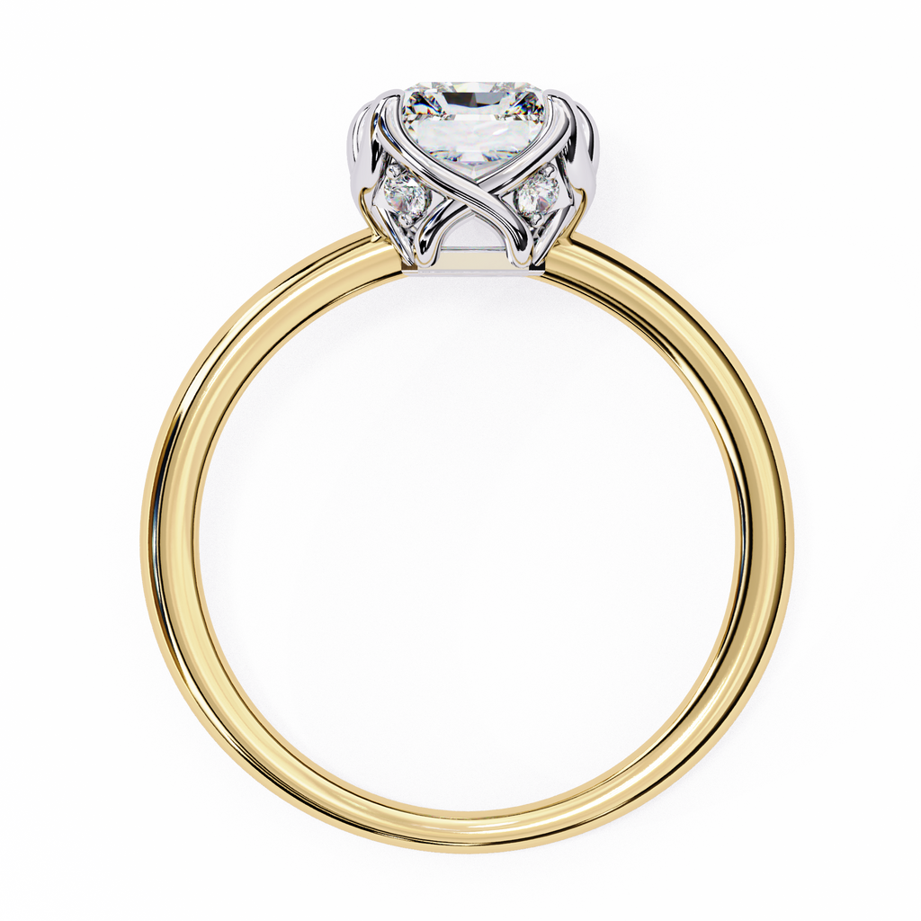 2.50ct Radiant Cut Lab-Grown Diamond Ring | Distinctive Gallery | VR260055