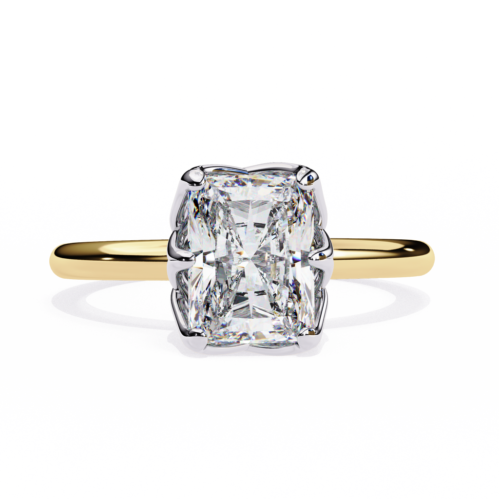2.50ct Radiant Cut Lab-Grown Diamond Ring | Distinctive Gallery | VR260055