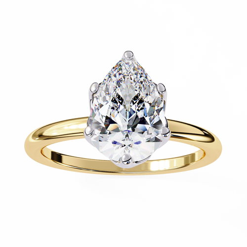 1.80ct Pear Cut Lab-Grown Diamond Ring | Distinctive Gallery | VR260057