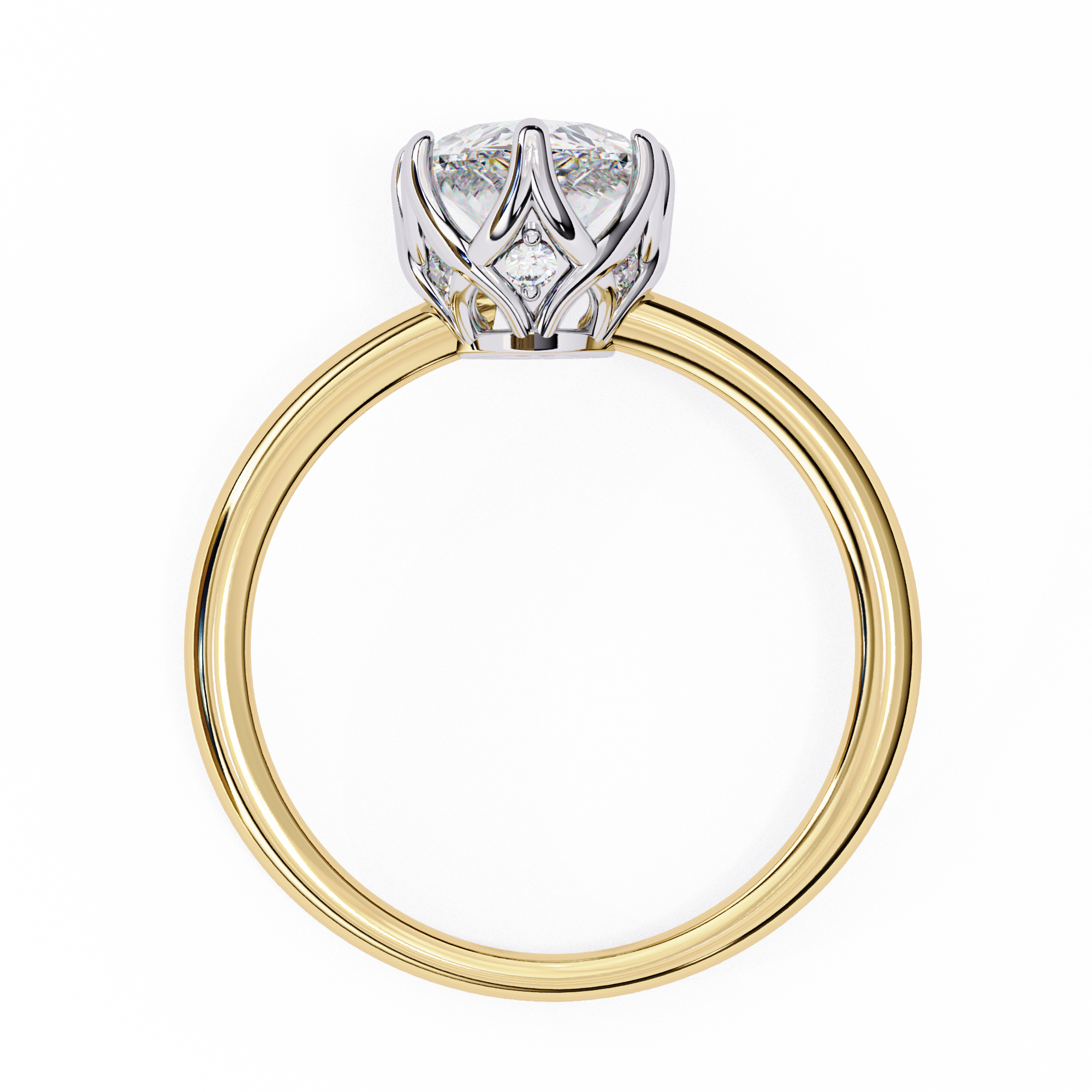 1.80ct Pear Cut Lab-Grown Diamond Ring | Distinctive Gallery | VR260057