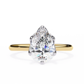 1.80ct Pear Cut Lab-Grown Diamond Ring | Distinctive Gallery | VR260057