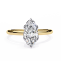 1.00ct Marquise Cut Lab-Grown Diamond Ring | Distinctive Gallery | VR260058