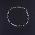 Diamond Link Bracelet - Gold-Plated (Vermeil) Lab-Grown Diamonds | VB220020