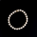 Cluster Diamond Tennis Bracelet -Gold (Plated) Vermeil Lab-Grown Diamonds | VLB00055