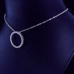 Diamond Circle Pendant - Gold-Plated (Vermeil) Lab-Grown Diamonds | VLP00263