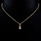 Mini Round Cluster Diamond Pendant - Gold-Plated (Vermeil) Lab-Grown Diamonds | VP250072
