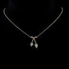 Double Tulip Pendant - Gold-Plated (Vermeil) Lab-Grown Diamonds | VP250180