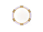 Gold-Plated Lab-Grown Diamond Ring with Pink Enamel VR232028 | Elegant Design