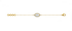 Evil Eye Diamond Bracelet -Gold-Plated (Vermeil) Lab-Grown Diamonds | VB250269