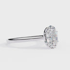 1.25ct Oval Cut Lab-Grown Diamond Solitaire Engagement Ring