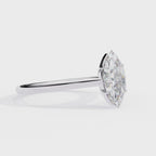 0.80ct Marquise Cut Lab-Grown Diamond Solitaire Engagement Ring