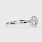2.00ct Round Brilliant Lab-Grown Diamond Ring | Six-Prong Tulip Basket Setting | VR260027