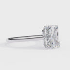 3.00ct Radiant Cut Lab-Grown Diamond Solitaire Engagement Ring
